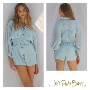 New! JEN’S PIRATE BOOTY Jibarita Romper
